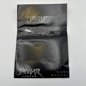 Atari Jaguar Console Bundle Cybermorph Game + Manual Controller Cables TESTED