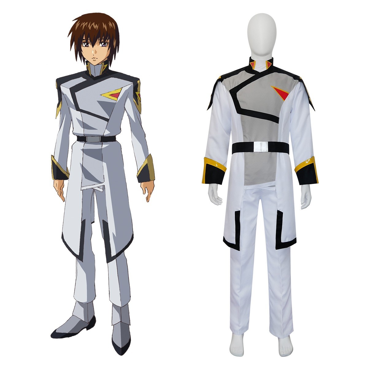 IN STOCK Anime Gundam SEED Freedom Kira Yamato Compass Uniform