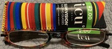 ICU Eyewear Simvision Reading Glasses with Case 2.00