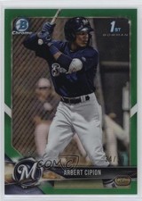 2018 Bowman Draft Chrome Green Refractor 34/99 Arbert Cipion #BDC-19 w5p