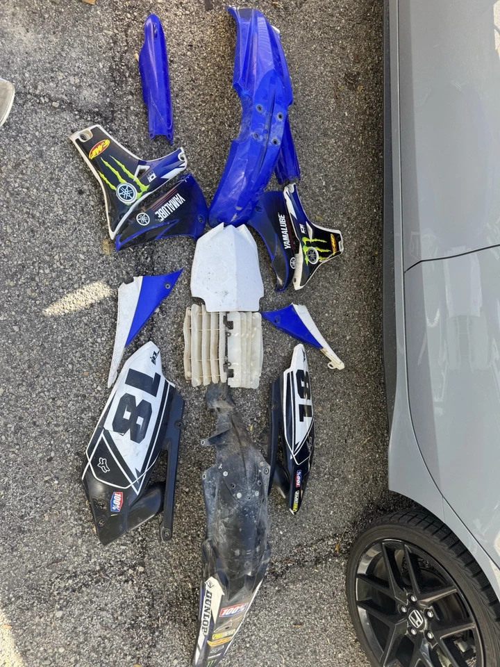 Juego completo de plásticos Yz 450f kit de plástico OEM Foto 3 de 4