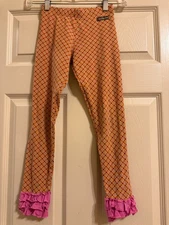 Matilda Jane Pretend Today Leggings Girls Geometric Ruffled Make Believe 8