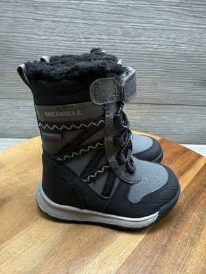 Merrell Toddlers Snow Crush 2 Waterproof Boot Size 4 M