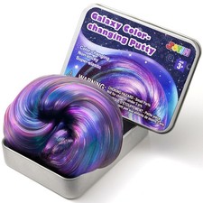 JOYIN Galaxy Color-Changing Putty, Slime for Kids 4.2oz, Therapy Putty, Fidget T