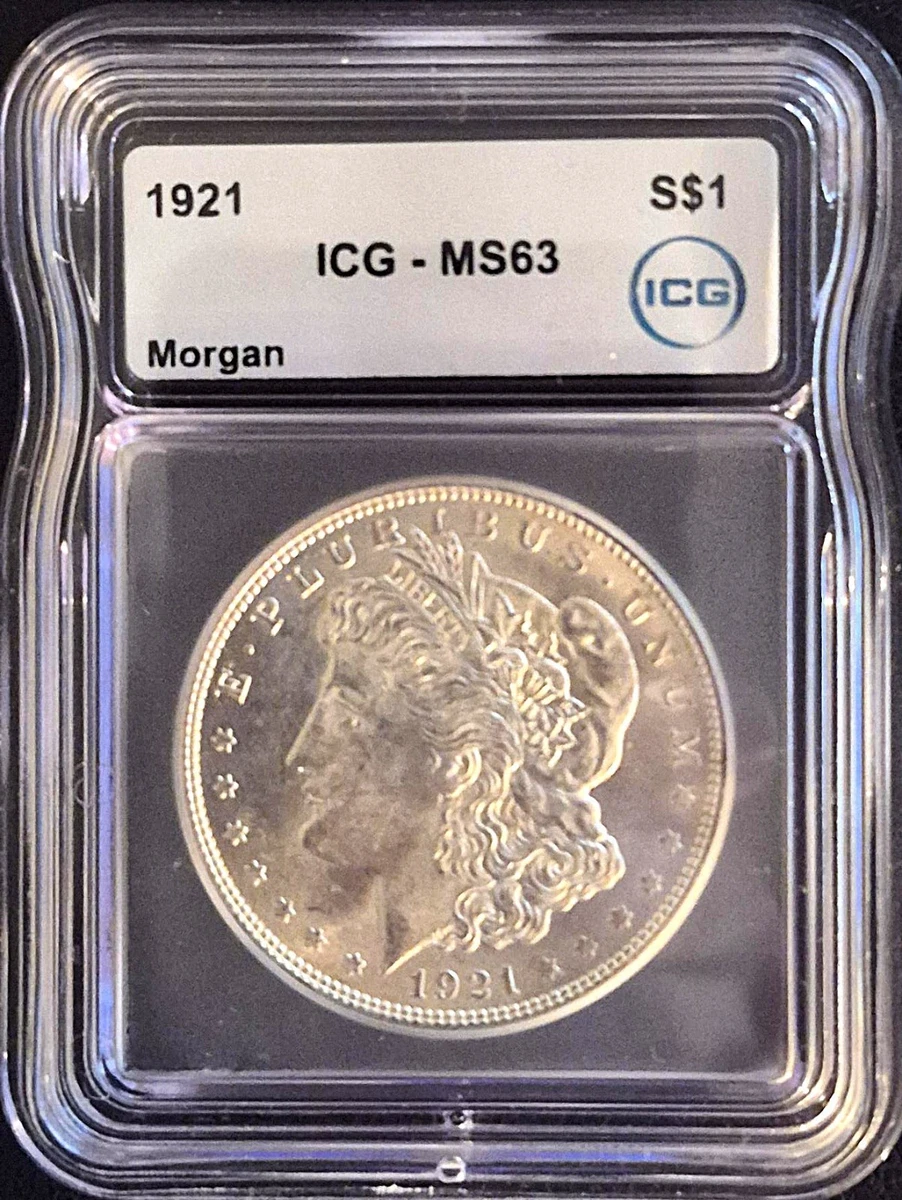 MS 63 Graded 1921 Year Morgan US Dollars (1878-1921) for sale | eBay