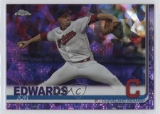 2019 Topps Chrome Sapphire Edition Purple 8/10 Jon Edwards #528 13iq