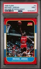 1996 FLEER DECADE OF EXCELLENCE #4 MICHAEL JORDAN PSA 9