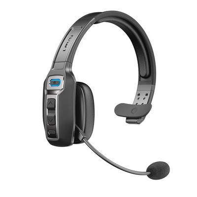 LEVN Bluetooth Headset with Microphone, Trucker Black