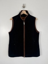 Schoffel Gilet Fleece Size UK 16 Gunmetal Lyndon Vest Thermal Farm Country Polar