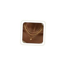 Layered Gold Necklaces for Women, Trendy 14k Gold/Silver Plated Gold Style1