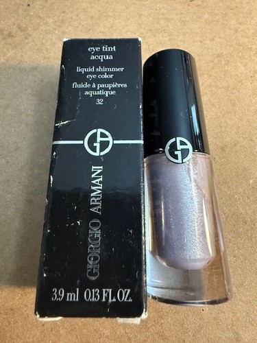 Giorgio Armani Eye Tint Aqua  Liquid Shimmer Eye Color  32 BLUE REFLECTION NIB - Picture 1 of 4