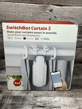 SwitchBot Automatic Curtain Opener - Bluetooth Remote Control Smart Curtain