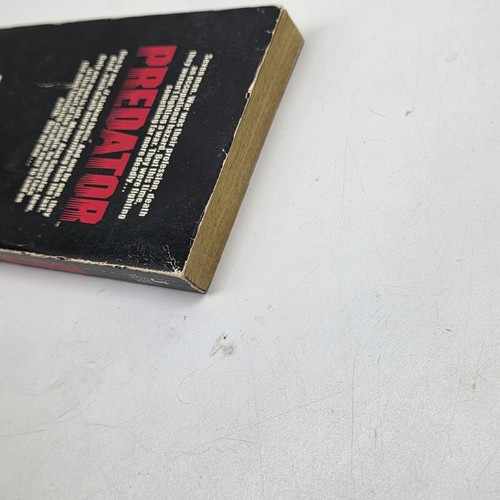 Paul Monette 1st Ed 1987 Predator A Novel Movie Tie-In Jove Book Paperback - Picture 10 of 15