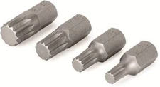 Titan Tools 16161 XZN Triple Square Bit Set, 4 Piece