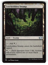 Leechridden Swamp #137 (NM) (Non-Foil) (U) (J22) Magic MTG