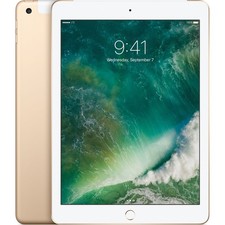 Apple iPad 5th Gen 9.7" Retina Display 2017, 32GB, Gold, Wi-Fi 4G LTE