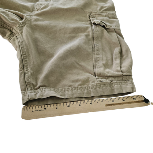 Adidas Shorts Men's Medium Cargo Streetwear Trefoil Patch FT8434 AG9001 Canvas - Picture 10 of 10