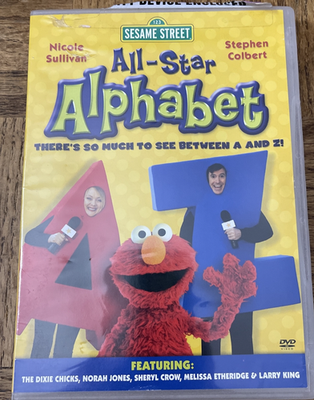 Sesame Street All Star Alphabet DVD 74645885797| eBay