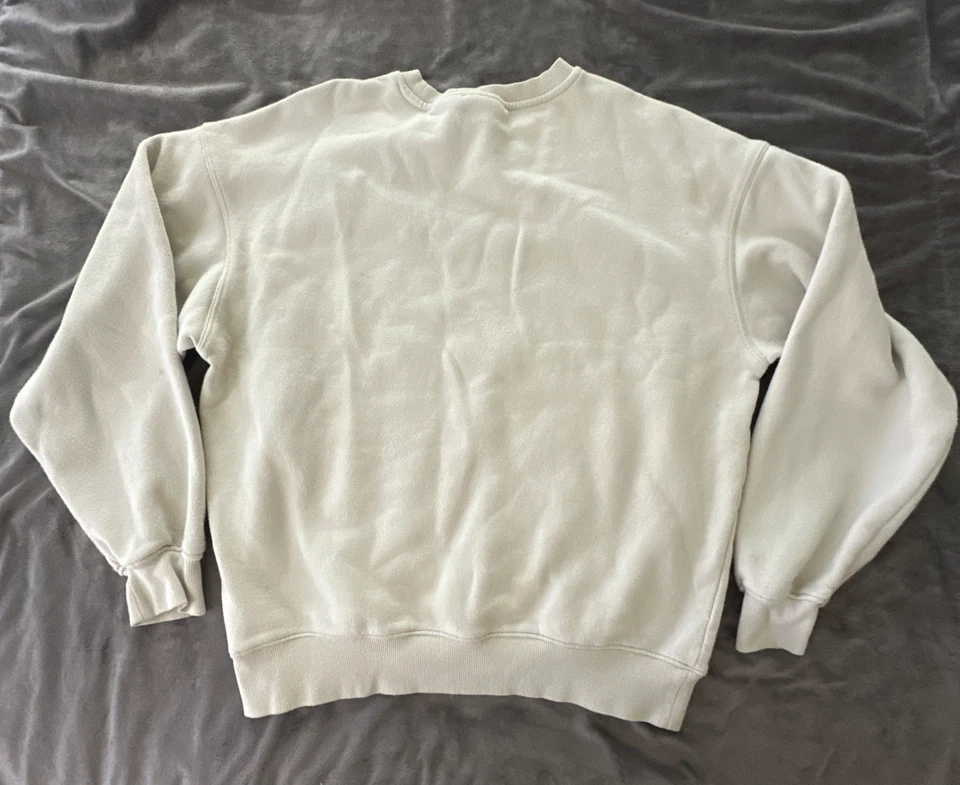 JEAN MICHEL BASQUIAT толстовка взрослых средний бежевый графический пуловер искусства 80-х 90-х - Изображение 4 из 4