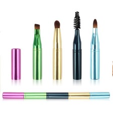 Juego de 4 piezas de pinceles maquillaje maquillaje cepillo maquillaje ojos cepillo cepillo en polvo