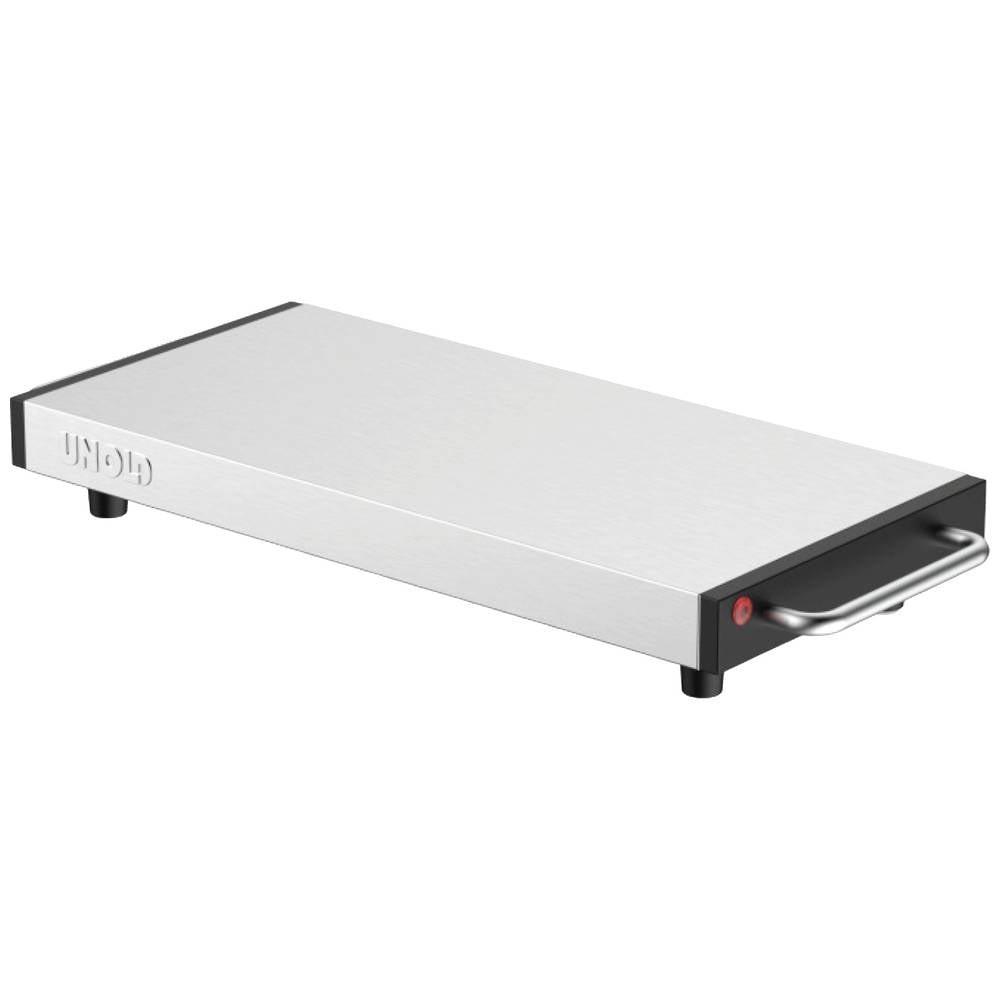 Plaque de maintien au chaud professionnelle Unold Elena 58845 en inox brossé haut de gamme