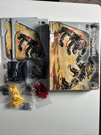 Lego Bionicle Lot of 3 Figures Roodaka 8761 Umbra 8625 Muaka & Kane-Ra 8538 Read