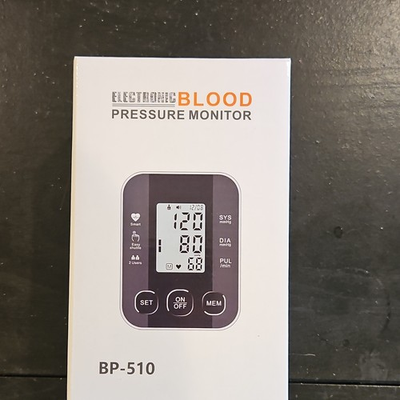 #ad Smart Electronic Blood Pressure Monitor BP 510 Arm Easy Shuttle 2 Users $11.99