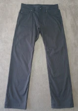 Prana Pants Mens 30 Slim Fit Born From The Experience Breathe Gray Outdoor