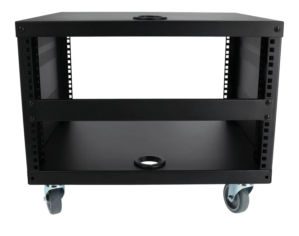 Rockville RR6U 6U Live Sound/Pro Recording Studio Rack Case w/Wheels + Hardware - Image 3 of 4