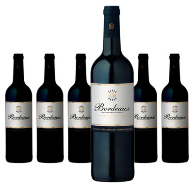 6 x Baron Philippe de Rothschild Bordeaux Rouge   2023