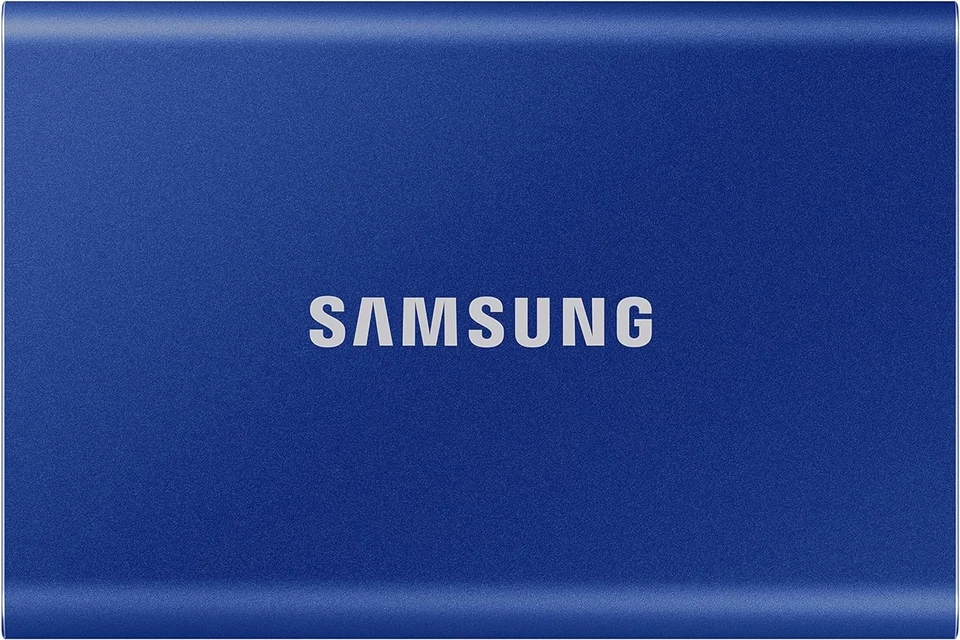 Samsung T7 Portable SSD - 1 TB - USB 3.2 Gen.2 External SSD Indigo Blue (MU-PC1T - Image 2 of 2