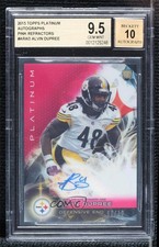 2015 Platinum Rookies BCA Refractor 7/10 Bud Dupree BGS 9.5 GEM MINT Auto n0c