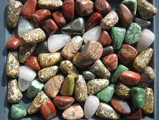 COLLECTION 55-60 MINERAUX ROULES -JASPES-1400gr-HUMIDIFICATEUR-AQUARIUM-NEUF