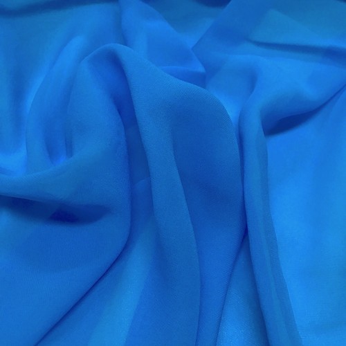 Seide Georgette Chiffon Stoff massiv 100 % Seide 10 mm 44" breit verkauft BTY viele Farben - Bild 17 von 23