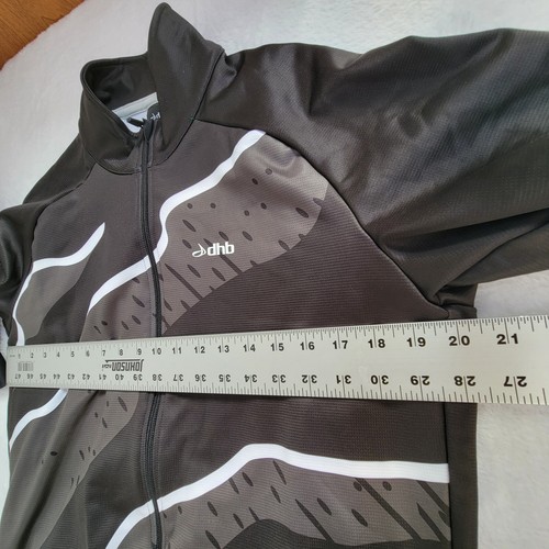 dhb Cycle Apparel Soft Shell Cycling Jersey Jacket XL Brown Full Zip Thermal - Picture 7 of 8