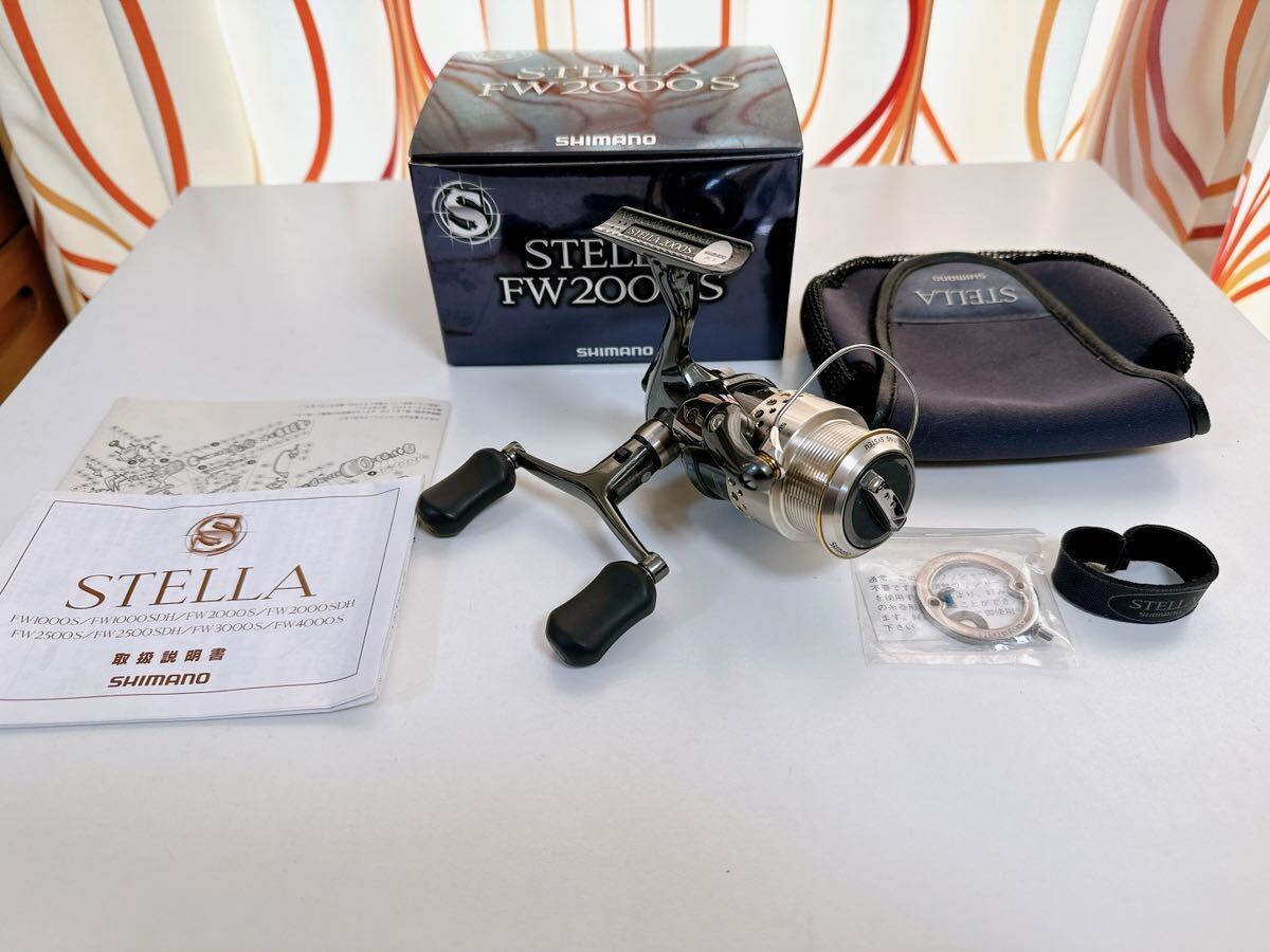 ステラ　FW 2000S Shimano 01 STELLA FW 2000S Spinning Reel Gear 5.2:1 Free