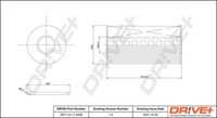 Dr!ve+ DP1110.11.0209 ÖLfilter FüR Jaguar, Land Rover