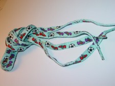 SOCCER 1980's VINTAGE SHOE LACES 27 INCH NEW OLD STOCK 1 PAIR
