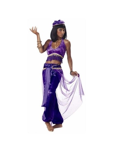 Adult Purple Belly Dancer Costume - Bild 1 von 3