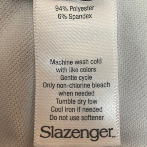 NEW SLAZENGER GOLF Womens 1/4 Zip Mockneck Stretch Shirt Black Green Blue L - Bild 7 von 8