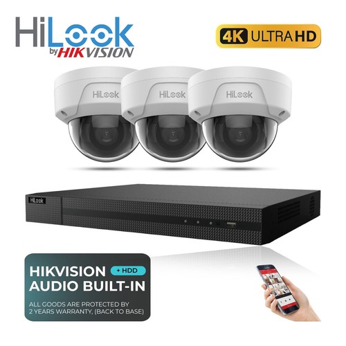 SISTEMA DE CCTV HIKVISION IP POE 8MP MICRÓFONO DE AUDIO CÁMARA IR VANDAL KIT DE SEGURIDAD - Imagen 15 de 20