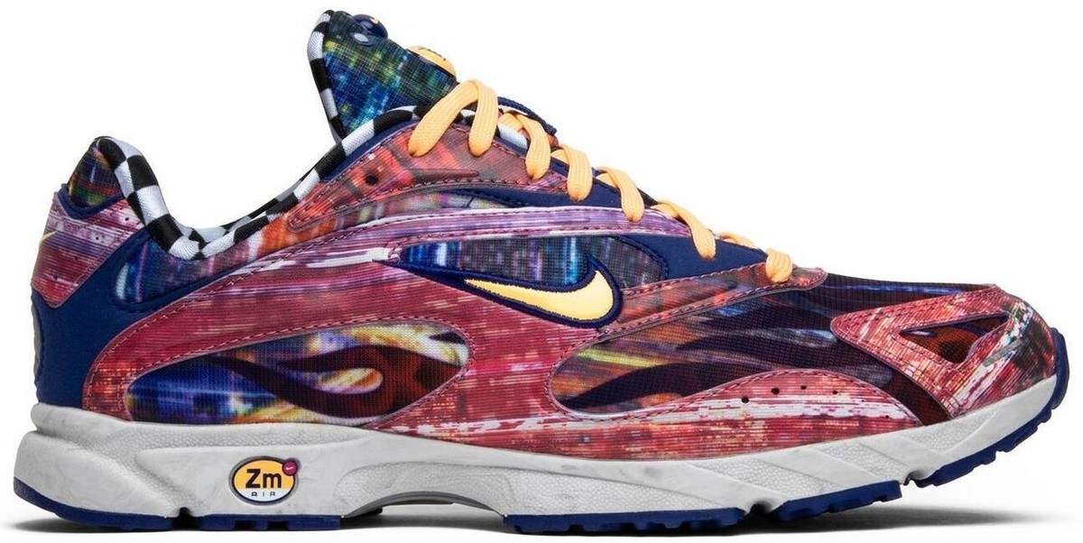 Nike Supreme x Zoom Streak Spectrum Plus Habanero Red for