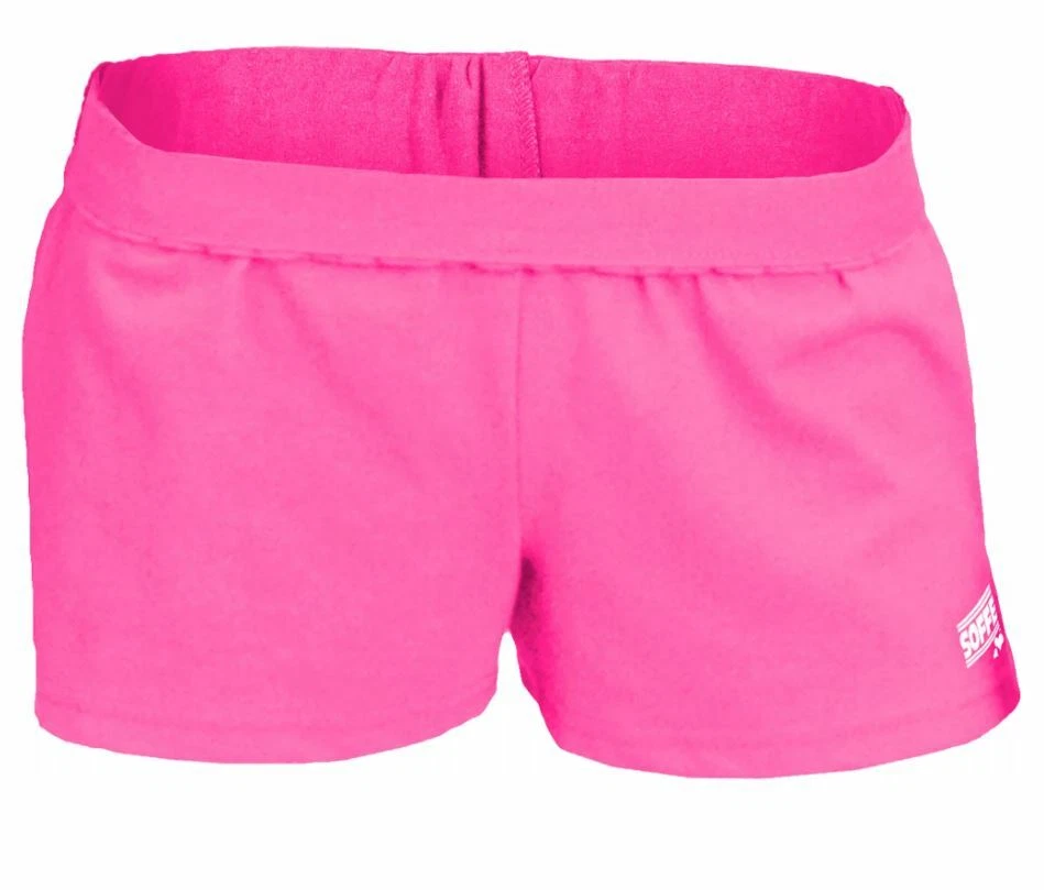 Soffe Youth Girls' Small New Soffe Shorts Cheer Dance Cotton Candy