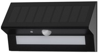 "Led Solar Wandleuchte \"SWL-AS400\" IP44, Warmweiß 3000K, Pir Sensor"