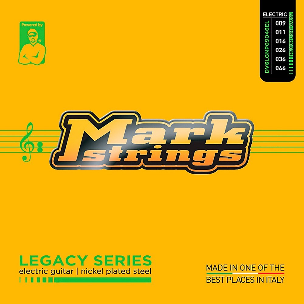 Электрические струны Markbass Legacy серии Legacy из никелированной стали (9-46)