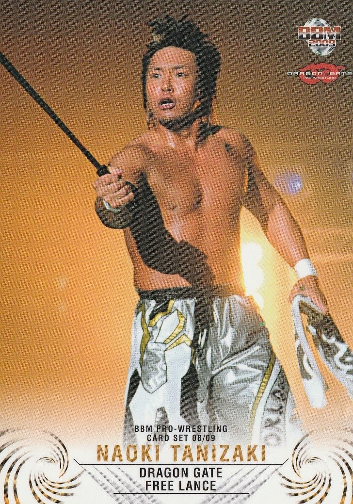 Naoki Tanizaki 2008-09 BBM Dragon Gate #15 | eBay