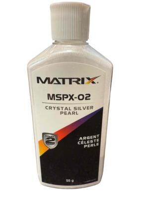 NEW Valspar Matrix MSPX-02 Crystal Silver Pearl 55g Powder MSPX-02.B01