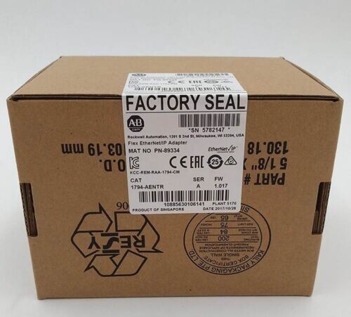 Módulo UPS 1794AENTR Allen Bradley 1794-AENTR A 1.017 Flex E/S Ethernet/IP envío - Imagen 2 de 3