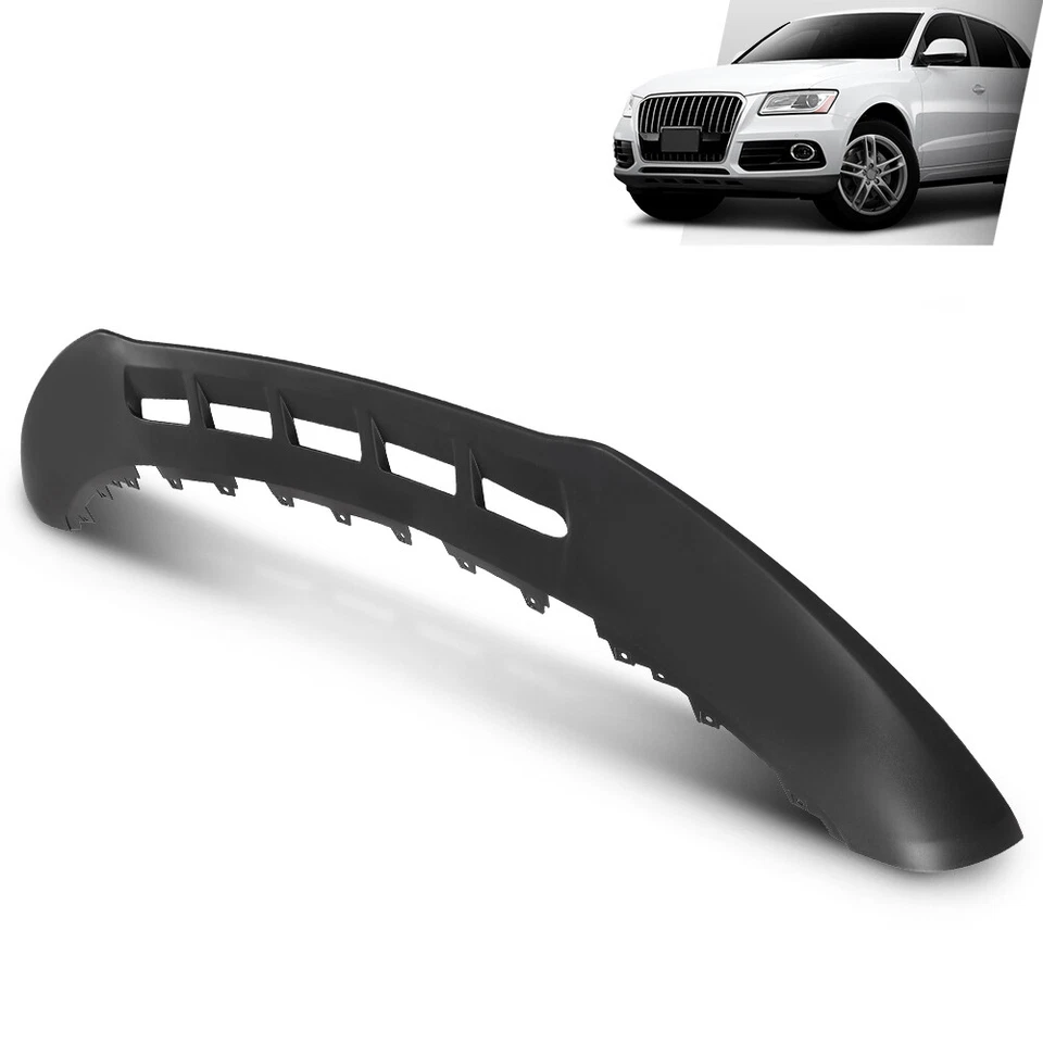 Fit 2013-17 Audi Q5 Front Bumper Cover Lower Trim Valance Panel Spoiler Splitter — 第 2/4 张图片