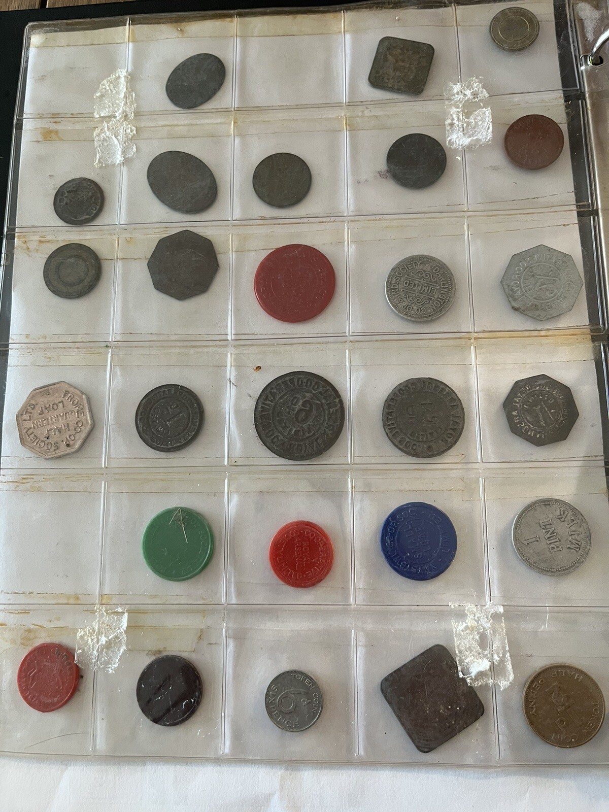 Great Britain CoOp Tokens, 27 Tokens. Job Lot. eBay